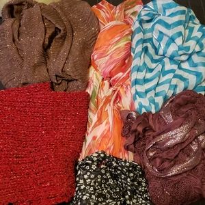 13 scarfs bundle